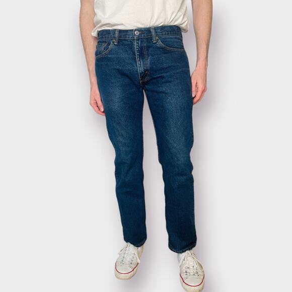 Y2K Levis‎ 505 Dark Wash Jeans 33x32 - Picture 1 of 4